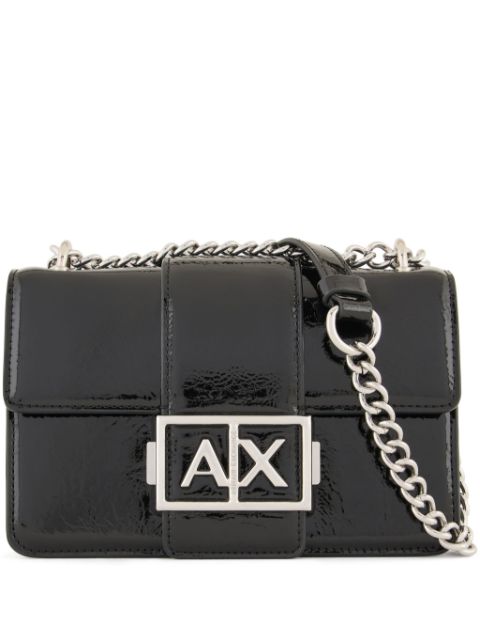 Armani Exchange logo plaque cross bag Women