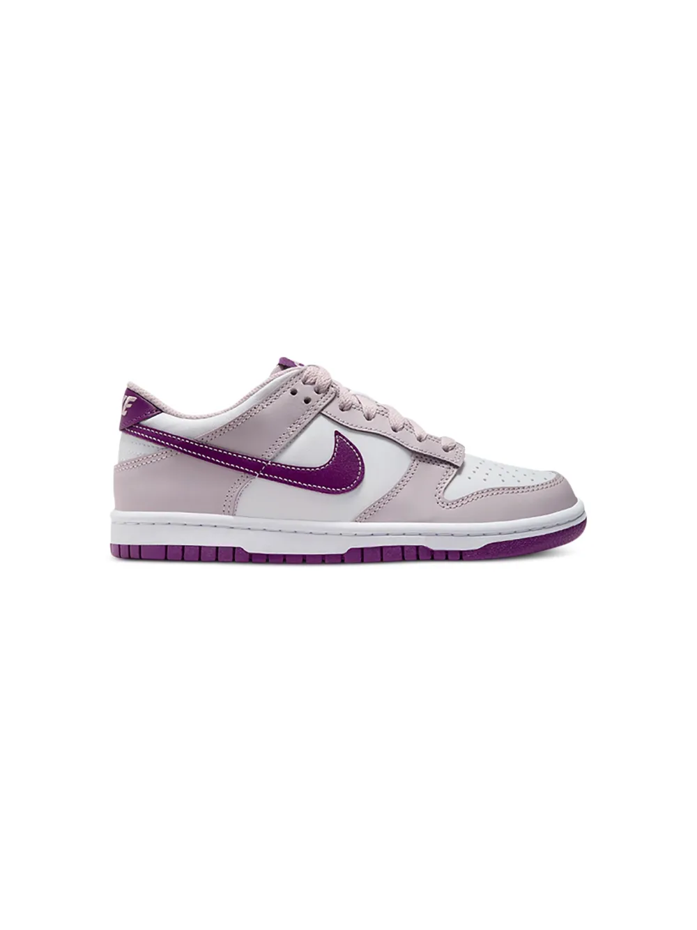 Nike Kids Dunk Low "Platinum Violet" sneakers Wit