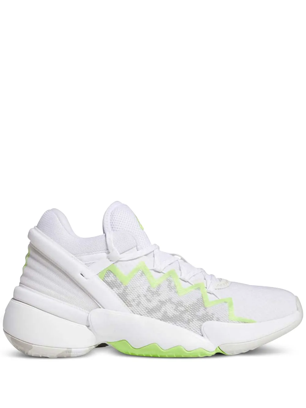 adidas D.O.N. Issue #2 "White Green" sneakers