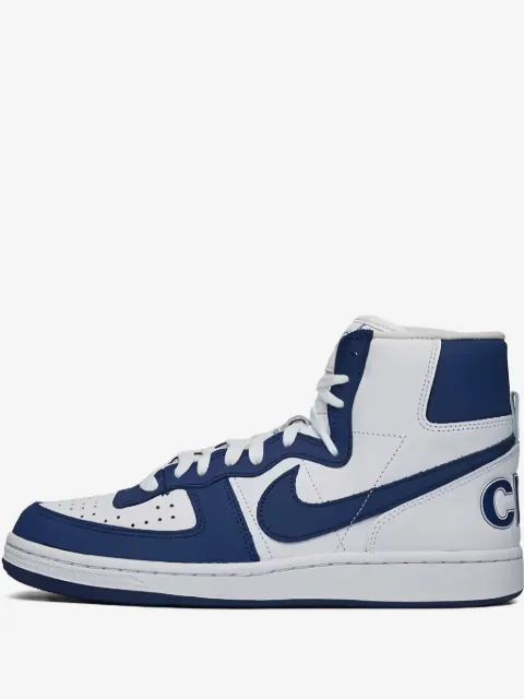 Nike tenis Homme Plus Terminator High SP Navy en colaboración con Comme Des Garçon