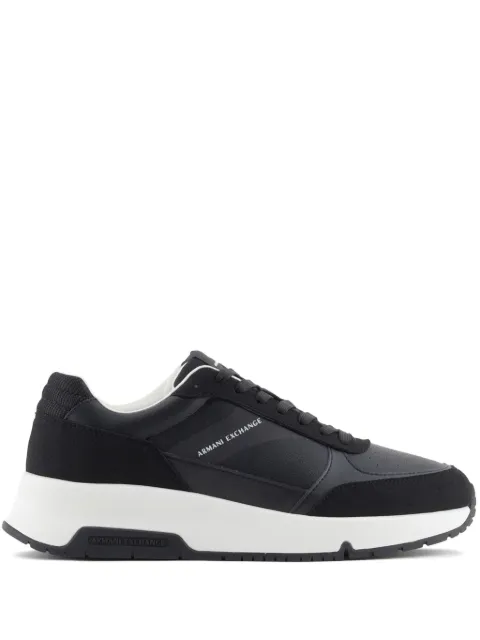 Armani Exchange logo-print sneakers