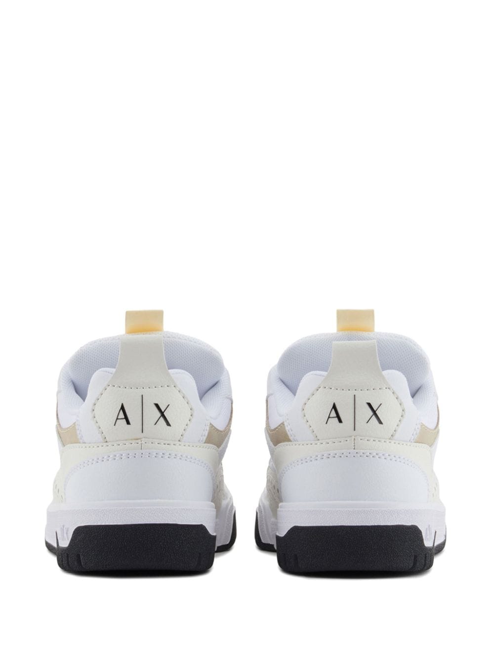 Armani Exchange Sneakers met logo Wit