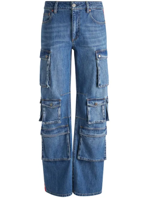 alice + olivia Olympia cargo jeans