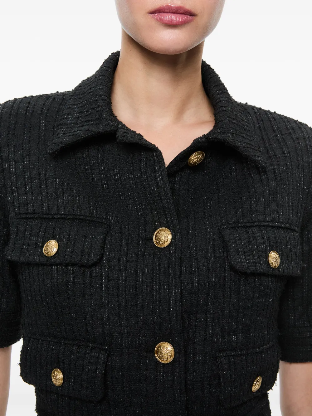 （セレブ御用達）Alice+Olivia フェイクファージャケット Alice Olivia Jacket Women XS Green Field Coat Flannel Lined