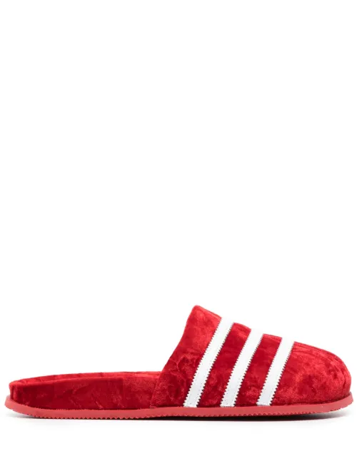 Claquettes Adimule en velours - adidas - Modalova