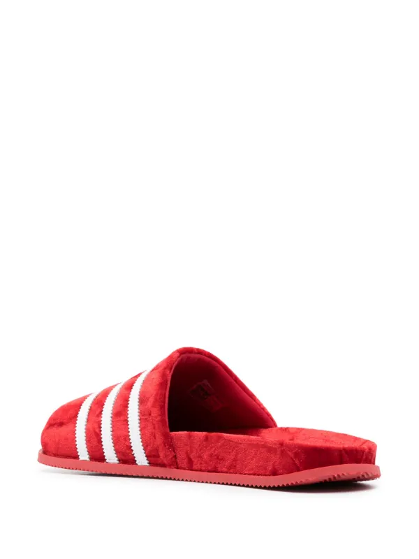 ★adidas originals★ADIMULE アディミュール★追跡可 Adidas Adimule ベルベット サンダル | レッド | FARFETCH JP