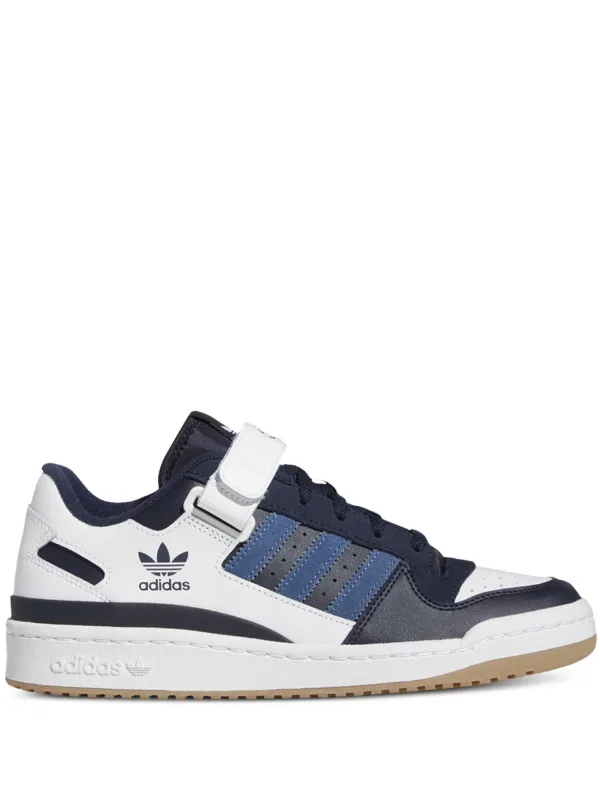 adidas forum white and blue