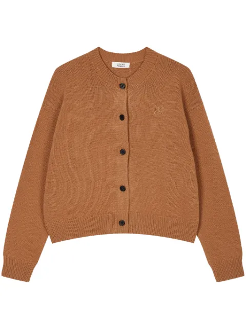 STUDIO TOMBOY round-neck wool cardigan