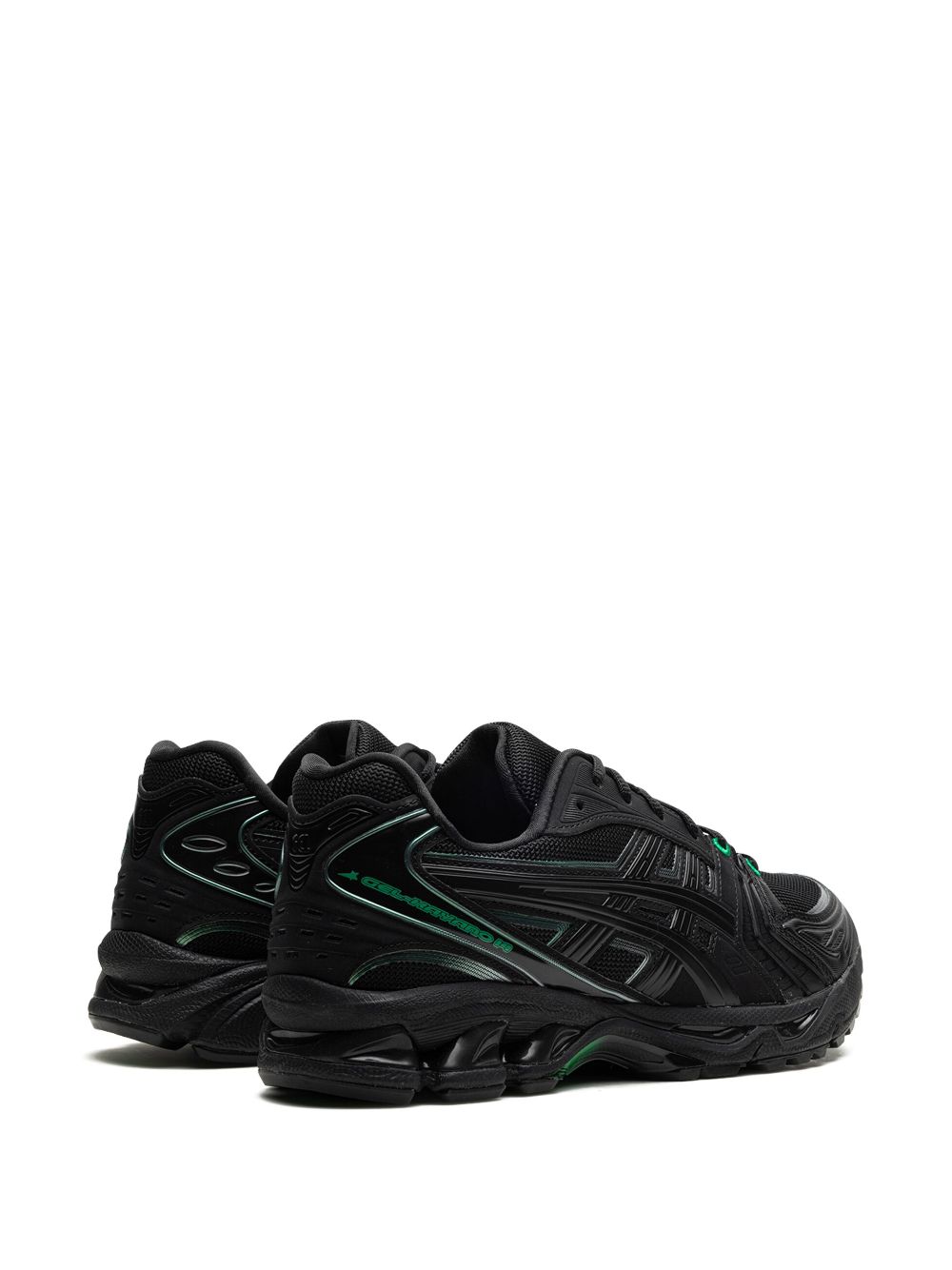 X 8ON8 GEL-KAYANO 14 BLACK GREEN 运动鞋