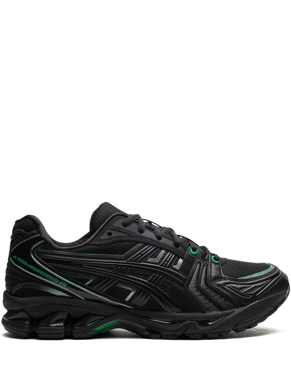 ASICS x 8ON8 GEL KAYANO 14 Black Green Sneakers Black FARFETCH CA