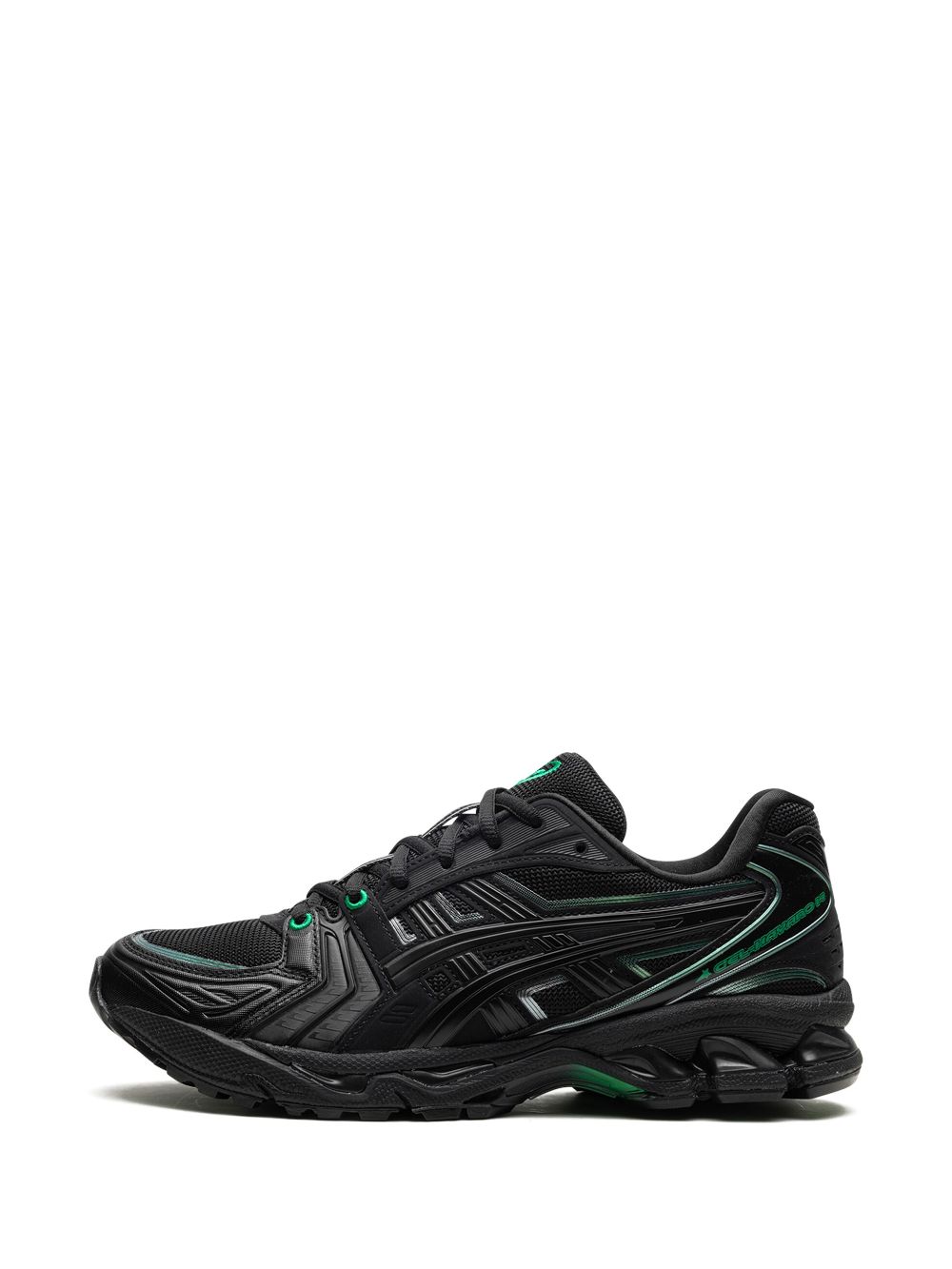 X 8ON8 GEL-KAYANO 14 BLACK GREEN 运动鞋