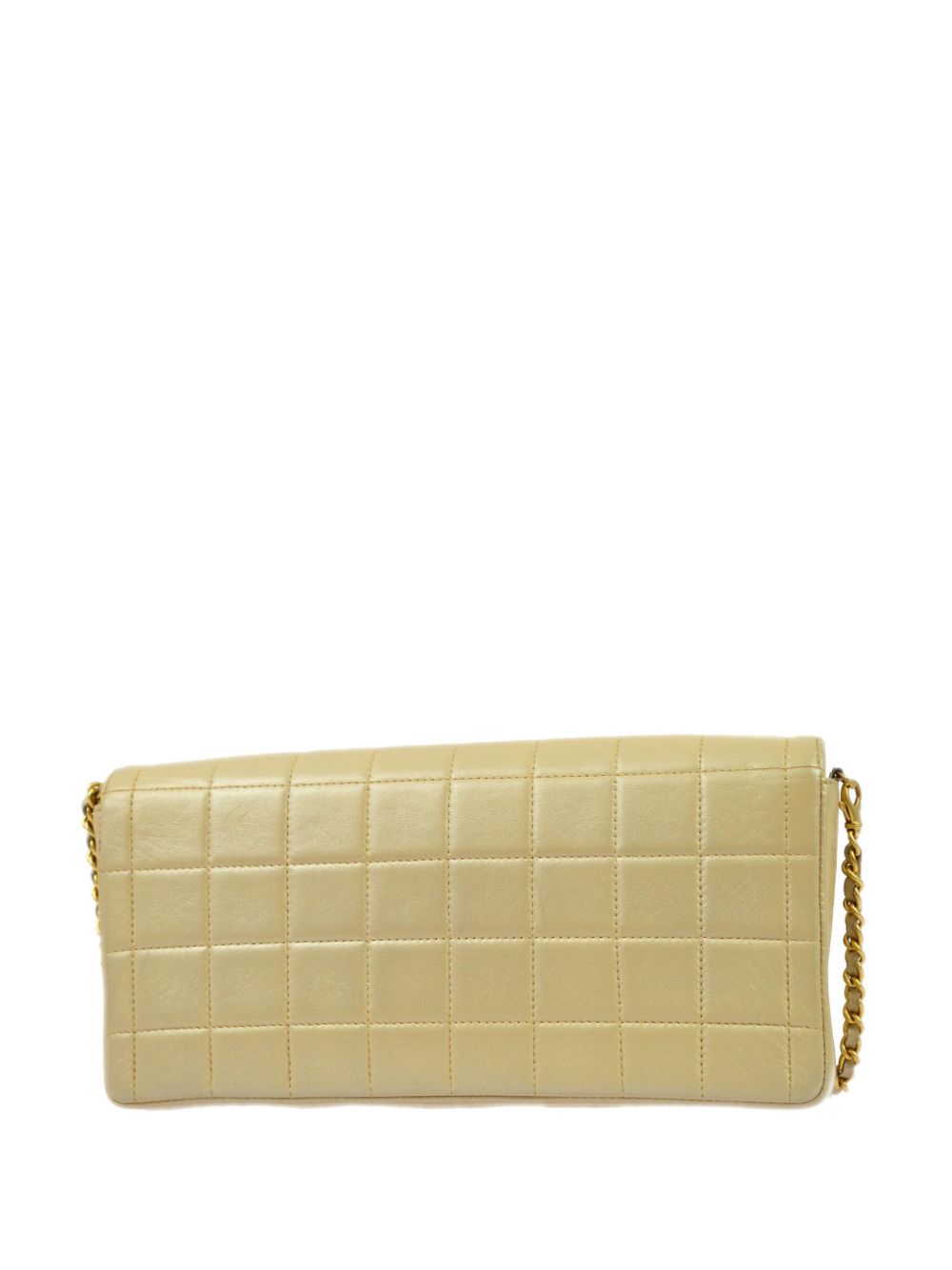 CHANEL Pre-Owned 2000 East West schoudertas - Beige