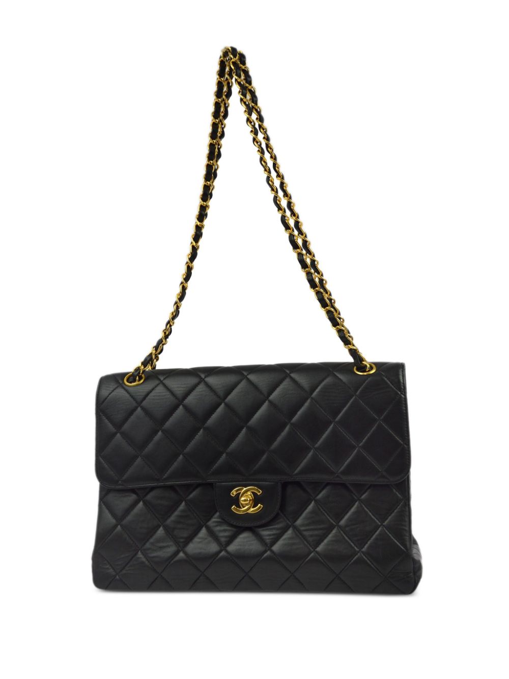 CHANEL Pre-Owned 1997 Double Sided Classic Flap schoudertas - Zwart