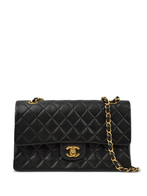 HOT SALE CHANEL 1998 medium Double Flap shoulder bag Women