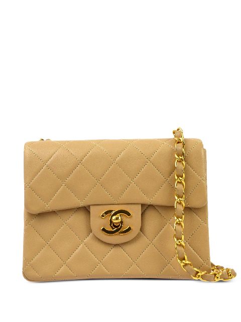 HOT SALE CHANEL 1990 mini Classic Flap shoulder bag Women