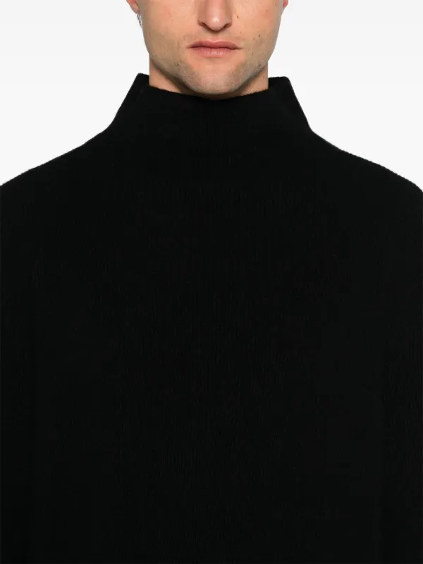 The Row ザロウ Daniel セーター カシミヤ ブラック The Row Daniel セーター | ブラック | FARFETCH JP