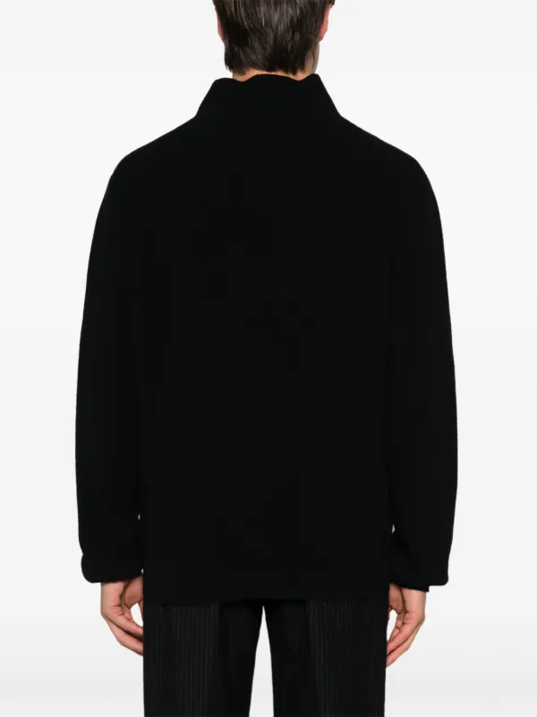The Row ザロウ Daniel セーター カシミヤ ブラック The Row Daniel セーター | ブラック | FARFETCH JP