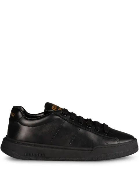 Miu Miu leather sneakers  
