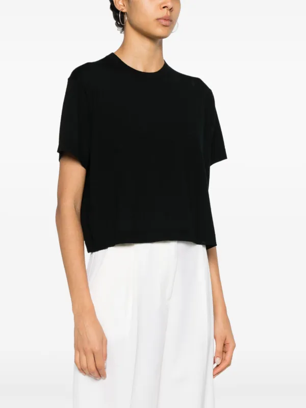 tシャツ 「BLACK SCORE」 EARNIE CROPPED T レディース BLACK SCORE】KURT EARNIE クロップドTシャツ | AND ON JIONE