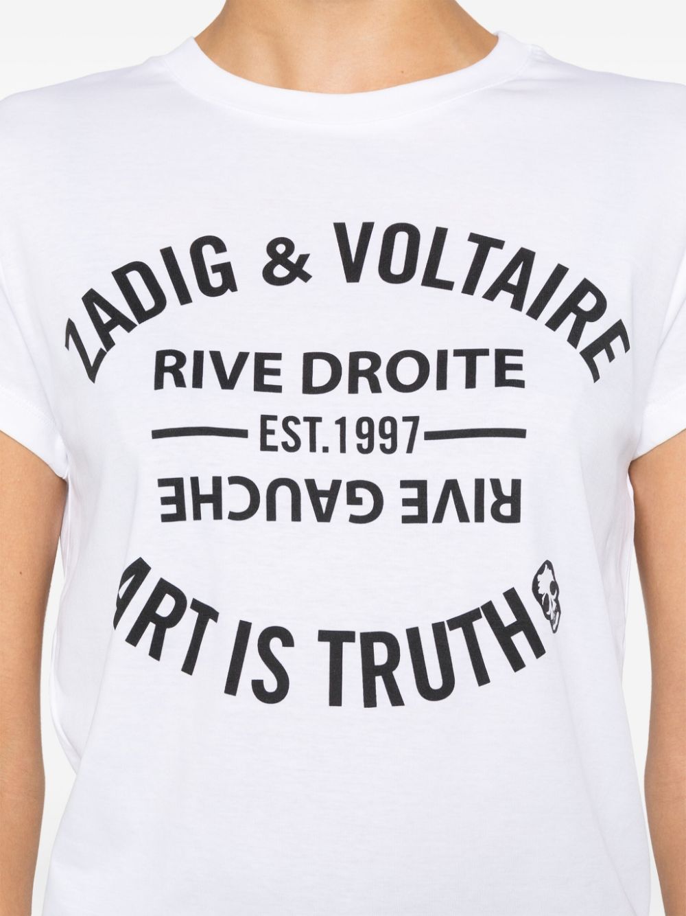 Shop Zadig & Voltaire Walk T-shirt In White