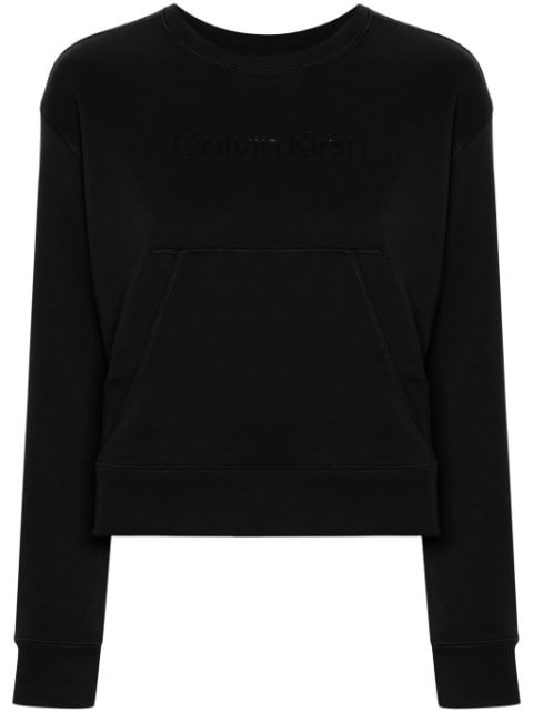 Calvin Klein logo-appliqué sweatshirt