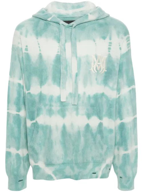 Hoodie MA à effet tie-dye - AMIRI - Modalova