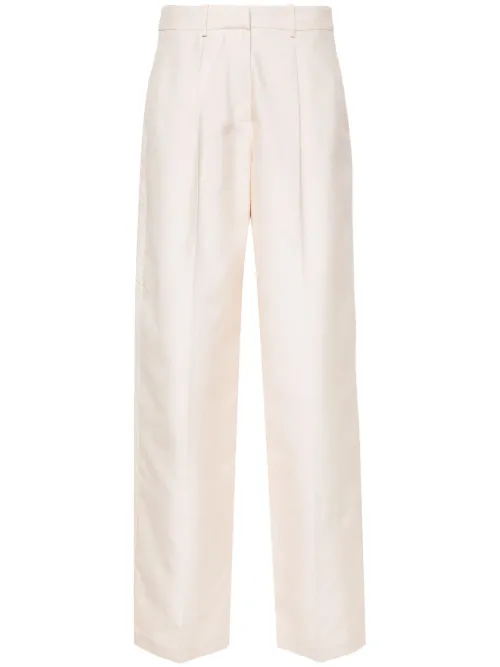 Pantalon en soie à coupe ample - Magda Butrym - Modalova