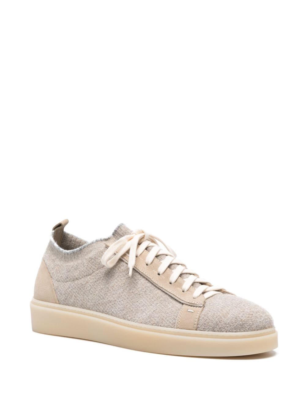 Eleventy knitted sneakers Neutrals