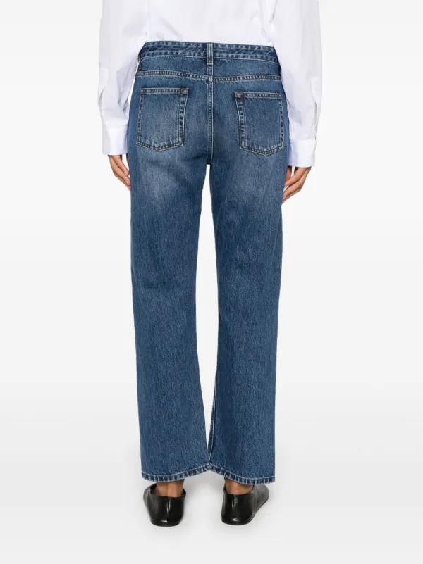 （New）The Row Riaco ミッドライズ アンクルジーンズ The Row Riaco ジーンズ | ブルー | FARFETCH JP