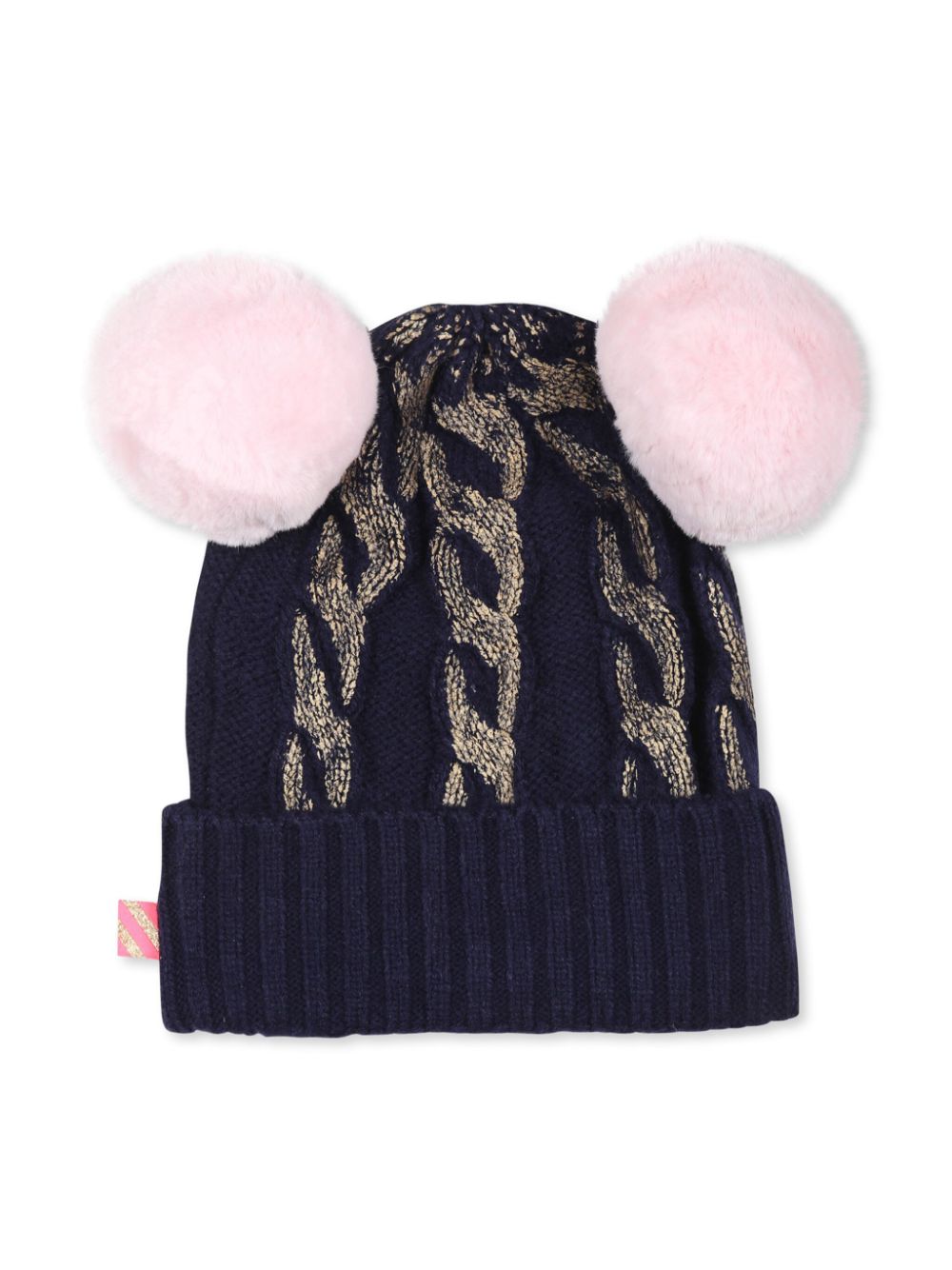 Billieblush pompom beanie - Blauw