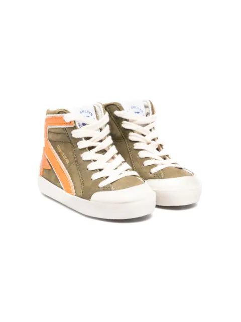 Golden Goose Kids x Bonpoint star-patch sneakers