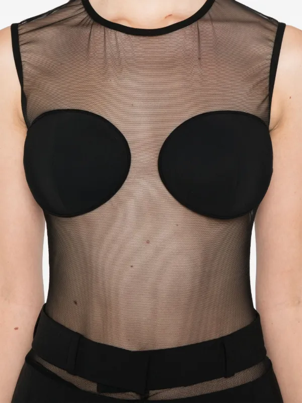 トップス josemoon SHEER BODY SUITS SHEER CUTSEW – JOSEMOON