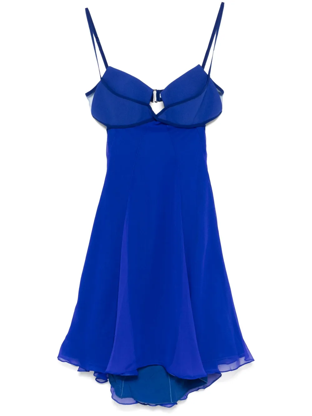 Nensi Dojaka silk mini dress - Blue