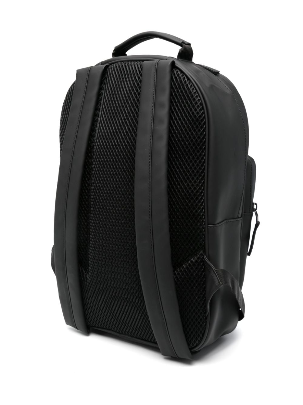 Shop Rains Large Book Daypack Backpack In Black