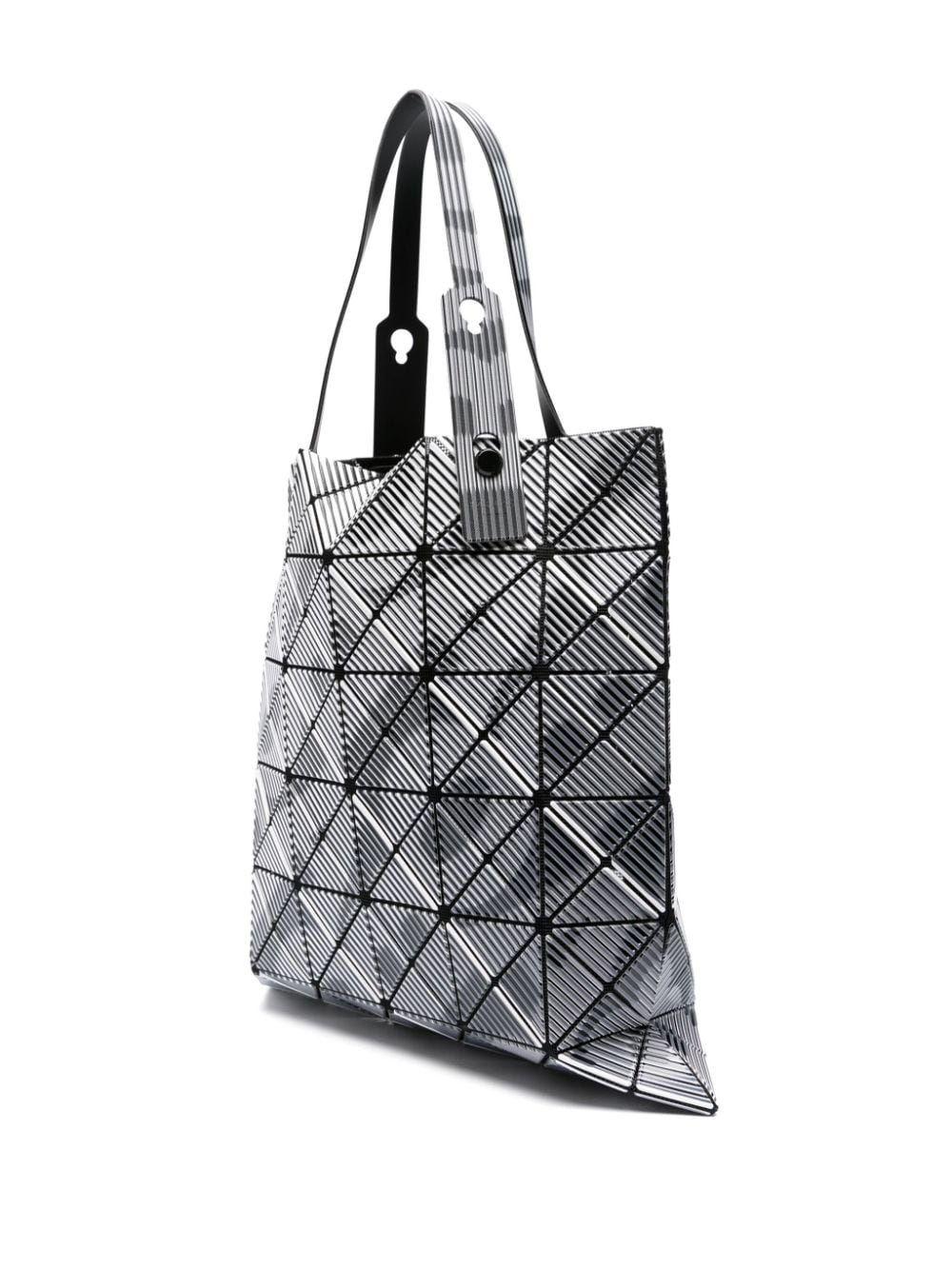 Shop Bao Bao Issey Miyake Beam Tote Bag In White