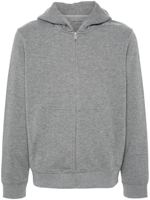Calvin Klein rubberised-logo hoodie