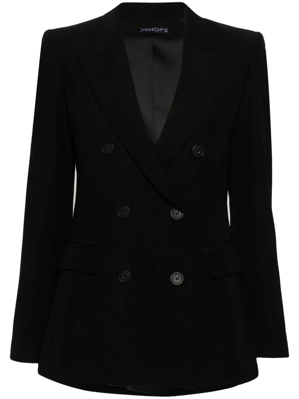 double-breasted blazer