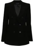 DRHOPE double-breasted blazer - Black