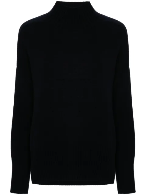 Allude mock-neck cashmere sweater 