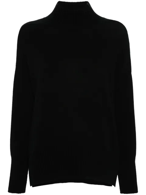Allude mock-neck cashmere sweater