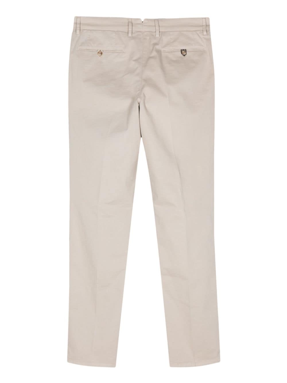 Brioni organic cotton trousers - Beige