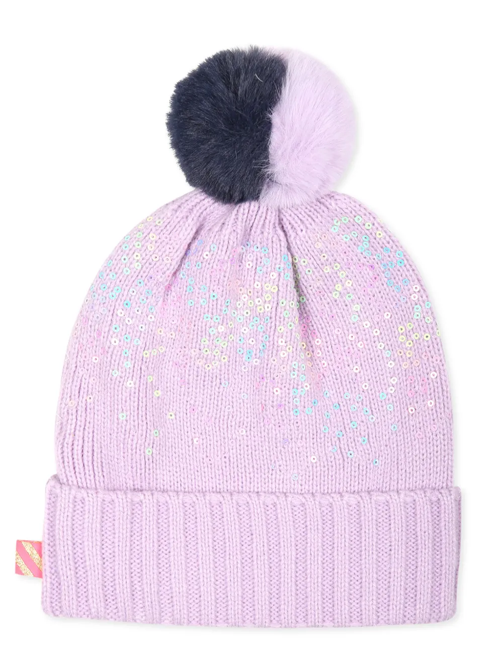 Billieblush sequin-embellished beanie - Paars