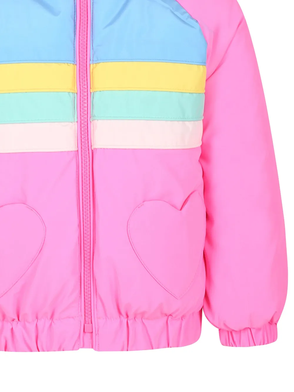 Billieblush Gewatteerd jack met vlakken Roze