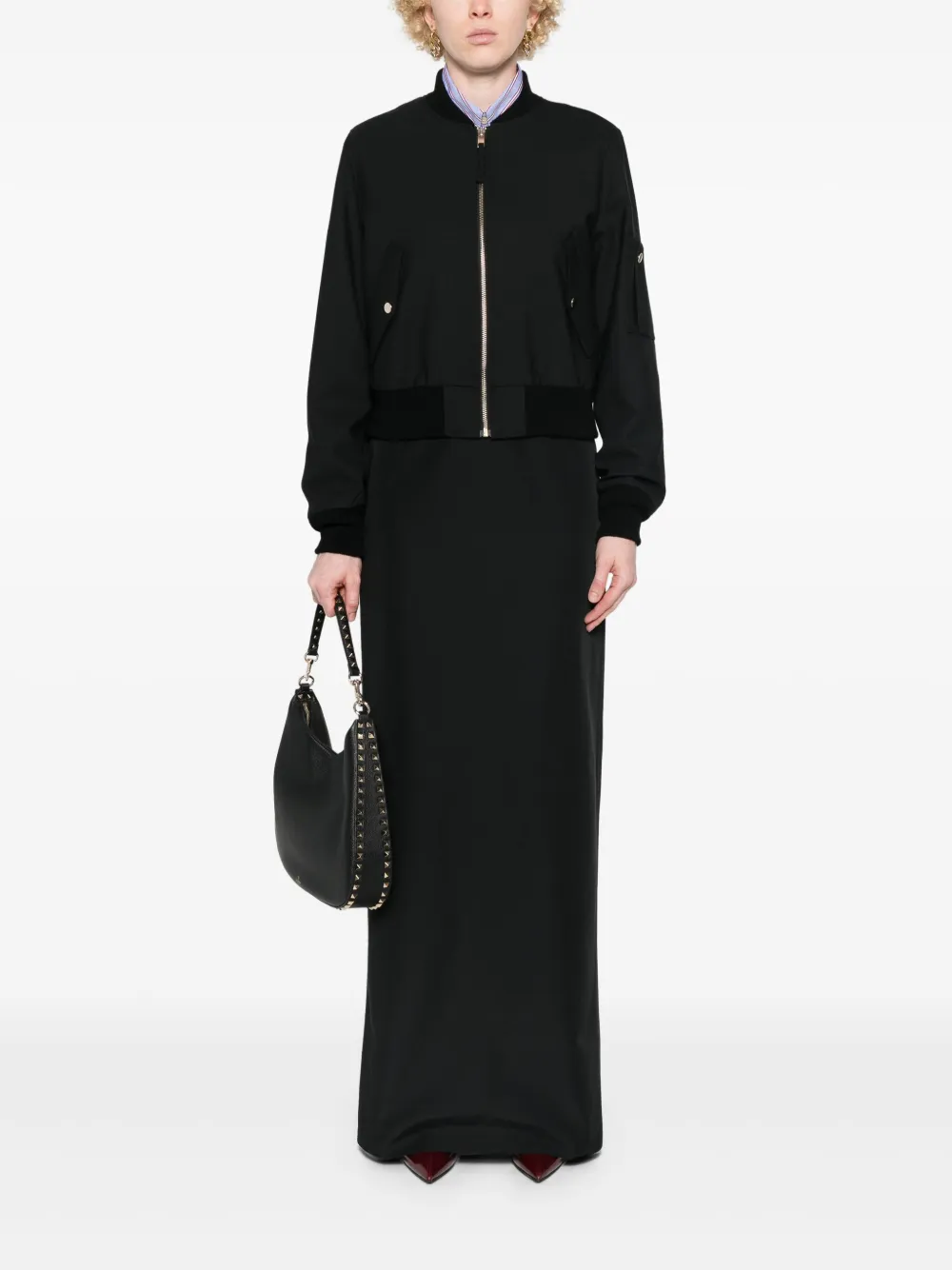 Moschino Maxi-rok - Zwart