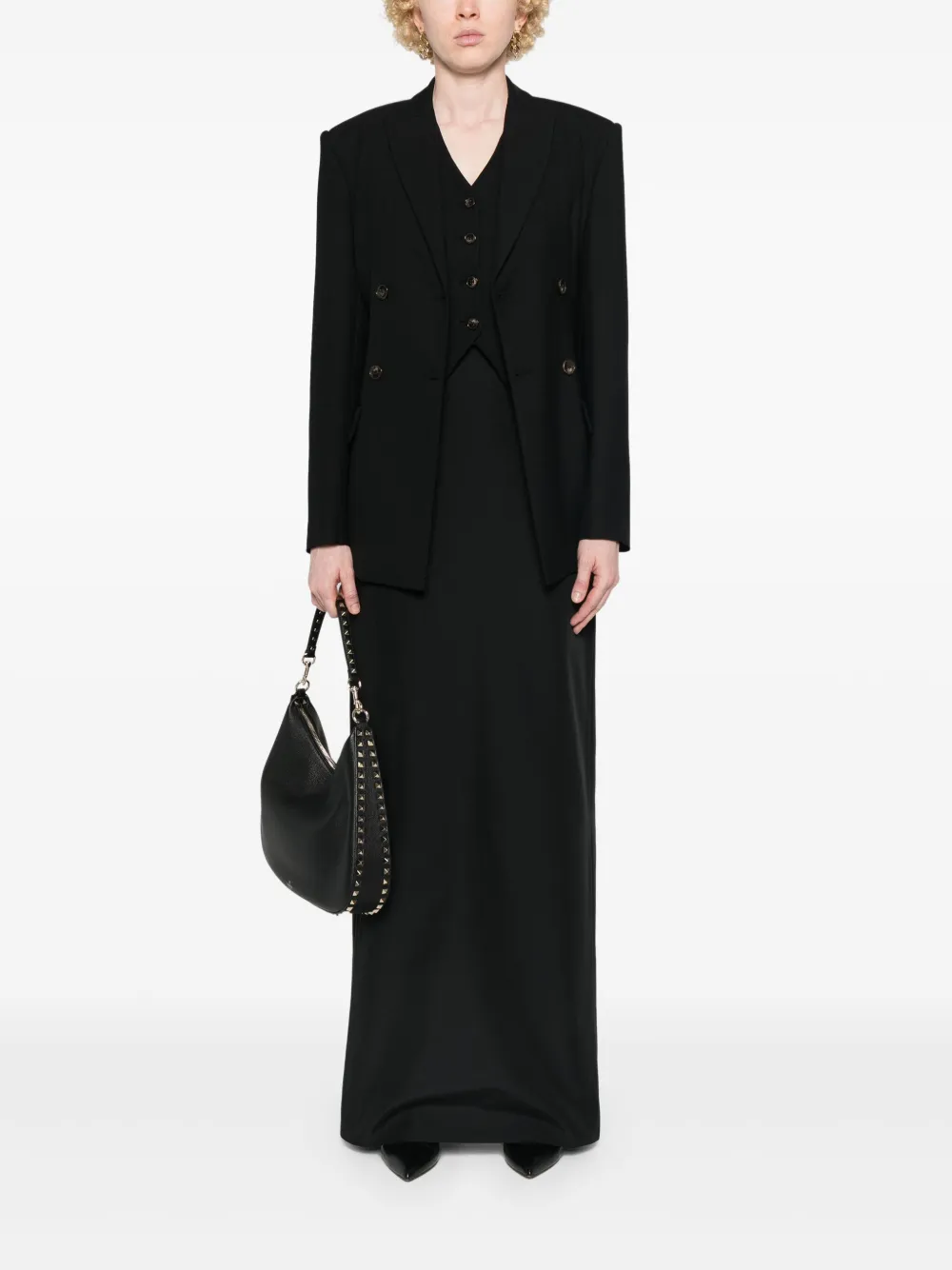 Erika Cavallini Cady blazer Zwart