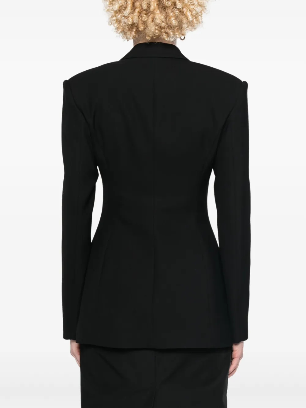 Erika Cavallini Cady blazer Zwart