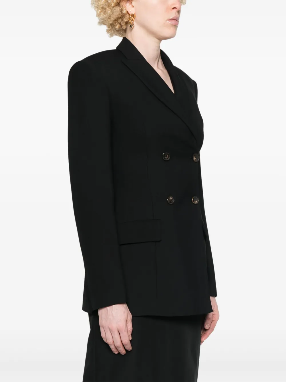 Erika Cavallini Cady blazer Zwart
