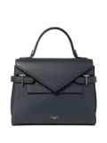 Le Tanneur medium double flap Emilie tote bag - Blue