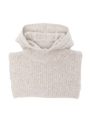 Emporio Armani Kids モノグラム ニットベレー帽 | ブルー | FARFETCH JP