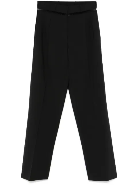 Nensi Dojaka pantalones de vestir anchos